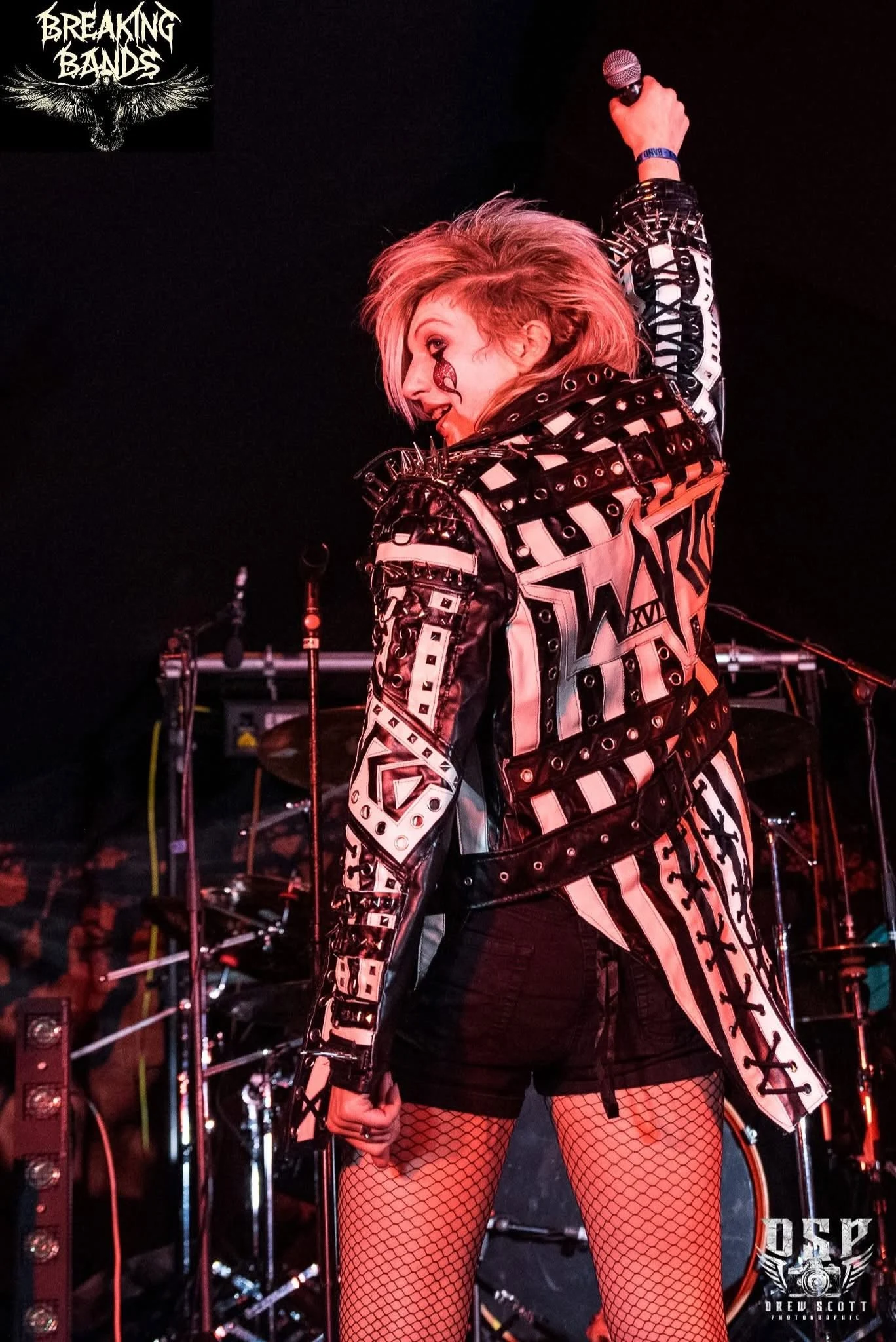 Psychoberrie performing on stage